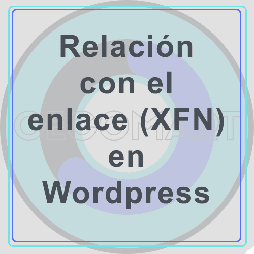 Relación con el enlace XFN para Wordpress