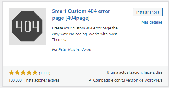 customizar página 404 wordpress