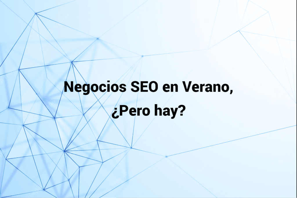 negocios seo en verano